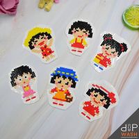 ขายดี? [T012 มารูโกะ]ครอสติสคริสตัล ภาพวาดเพชร ลาย (1/3) STICKER DIAMOND PAINTING DIY น่ารัก ลายการ์ตูน[รหัสสินค้า]1453