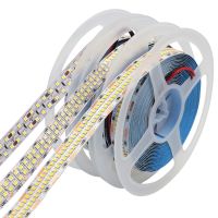 Super Bright LED Strip Light 12V 24V 5M SMD 2835 5050 2025 Double Row 240LED 120Led 480LED 624LED Flexible LED Pixel Ribbon Tape