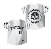 HIKARI RIDER Skull Baseball Jersey