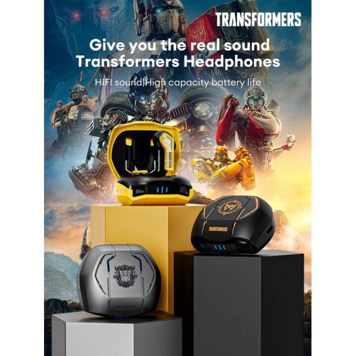 Transformers TF-T06 TWS Bluetooth Headset 5.3 Wireless Headset ENC ...