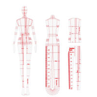 Costume Designing Fashion Ruler Fashion Line Products Show Template Rule Mannequins Design Ruler