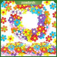 ZOWBRSH 160 PCS สติกเกอร์โฟม สติกเกอร์ดอกไม้โฟม ดอกไม้โฟม ตกแต่งด้วยมือ ดีไอวาย งานฝีมือสำหรับวันแม่