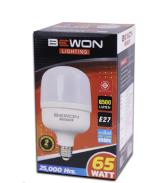 bewon-หลอดบับ-led-high-power-65w-แสงขาว-daylight-มอก-1955-2551