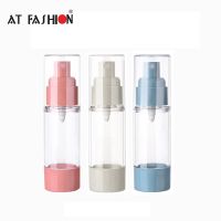 15/30/50ml Nordic Portable Vacuum Press Type Spray Bottle Vacuum Lotion Bottle Travel Cosmetic Separate Refillable Bottling Travel Size Bottles Contai