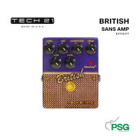 TECH 21 BRITISH SANSAMP GUITAR EFFECTS PEDAL