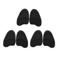 3pairs Washable Comfortable Reusable Cushion Soft Reduce Pain For Women Metatarsal Pad Self Adhesive High Heels Ball Of Foot Shoes Accessories