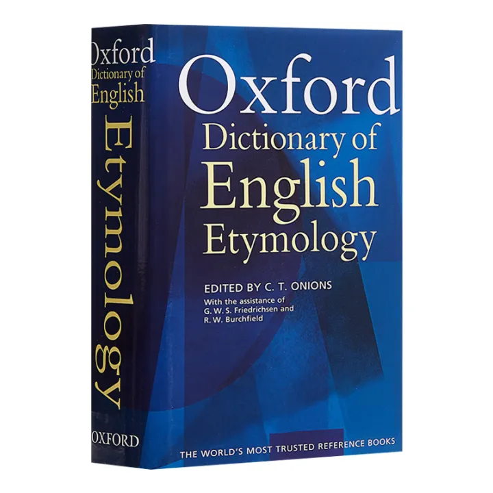 The Oxford Dictionary Of English Etymology | Lazada PH