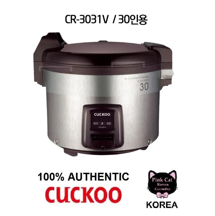Made in Korea CUCKOO Electric Rice Jar Cooker CR3031V Warmer (30 Cups