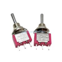 5ชิ้นสวิตช์สลัก T8014-Sebq ขนาดเล็ก T80-T เปิด3a/5a 250V/125V 6Mm 3pin Spdt 3 Position