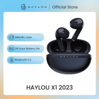 HAYLOU X1 2023หูฟังไร้สายของแท้เคสโลหะหูฟังบลูทูธ5.3 24ชั่วโมงหูฟังครึ่งหูฟังชนิดเสียบในหู