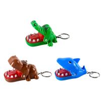 Crocodile Teeth Toy Classic Crocodile Biting Hand Gags Toy Crocodile Biting Finger Dentist Games Funny Alligator Teeth Game for Kids Decompression Keychain chic