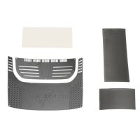 Metal Engine Cover Hood Protection Decorative Sheet for TRAXXAS TRX-4 Bronco 92076-4 1/10 RC Crawler Car Upgrade Parts