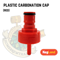 Plastic Carbonation Cap (Red)