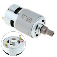 มอเตอร์เครื่องเป่าเร็วสูง18-21V 15000RPM 775จอ DC สำหรับเครื่องเป่าเขม่าแปรงเก็บฝุ่น/อุตสาหกรรม