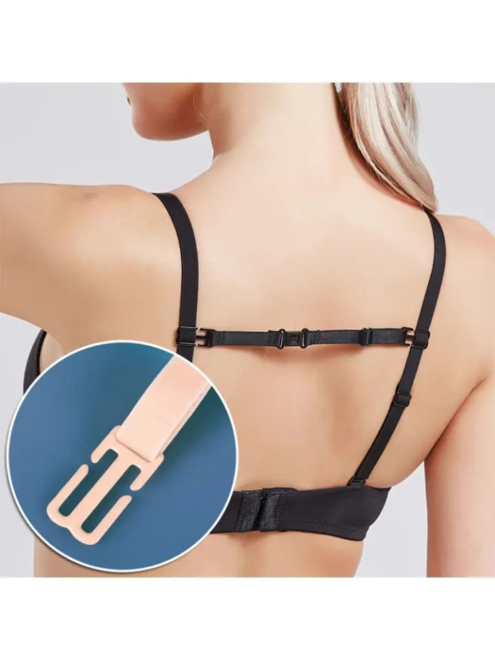 Women Anti Slip Bra Strap Double-shoulder Holder Buckle Belt With