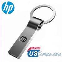 HP แฟลชไดรฟ์2TB USB แฟลชไดร์ฟความเร็วสูงหน่วยความจำ16GB 32 64GB 128 512GB 1TB 2TB 32G 64G 128G หน่วยความจำความจำโลหะเงินพร้อม Usb แหวนกุญแจ3.0 2.0