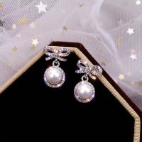 Fashion earrings ต่างหูเงินแท้925 (พร้อมกล่อง)