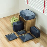 6 ชิ้น Travel Organizer ถุงเก็บสัมภาระ กระเป๋าใส่กระเป๋าเดินทาง กล่องเก็บสัมภาระแบบพกพา Clotheshoe Tidy Pouch