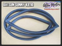 DATSUN SUNNY KB110 FRONT WINDSHIELD GLASS SEAL WEATHERSTRIP RUBBER #ยางขอบกระจกบานใหญ่ ด้านหน้า คุณภาพเยี่ยม