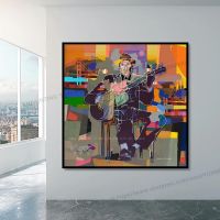 2023 ☃❒ Abstract Graffiti Figure Prints Canvas Panting Famous Music Master Modern Art Posters Wall Pictures For Living Room Home Decor