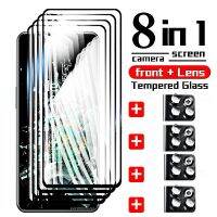 [Electronic film] 8 In 1สำหรับ Oneplus 10T 5G Glass Ace Pro ฝาครอบกระจกนิรภัยแบบเต็ม9H ตัวป้องกันหน้าจอ9rt 9T เลนส์