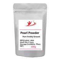 100% Pure Freshly Ground Pearl Powder, Cosmetic Grade Raw Materials,Free Shipping