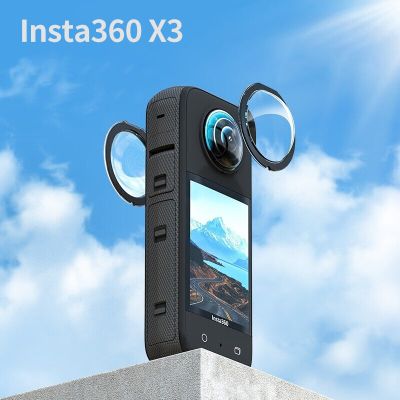 ที่ป้องกันเลนส์ X3 Insta360สำหรับ Insta360 X3อุปกรณ์เสริมกล้องถ่ายภาพพาโนรามาเคสป้องกัน HD กันรอยขีดข่วน