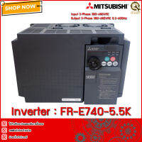 INVERTER MITSUBISHI FR-E740-5.5K,5.5KW 380V 7.5แรง งานกลาง