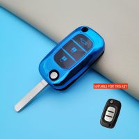 ∏ 3 Buttons TPU Key Case For Benz Lada Vesta Granta Xray Kalina Priora Sedan For Renault Megane Fluence Clio Accessories