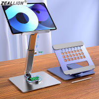 Zeallion Tablet Stand Desk Adjustable Foldable Holders for IPad Macbook Samsung Xiaomi Huawei Tablet Bracket Support