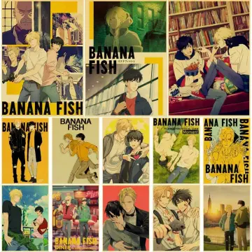  Banana Fish - Anime Poster Wall Art Living Room Posters Bedroom  Painting 11x17 inch (28x43cm): Posters & Prints