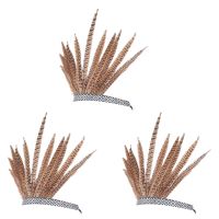 3X Feather Hair Band Tiara Bohemian Indian Gypsy Dance Show Headband Accessories National Style