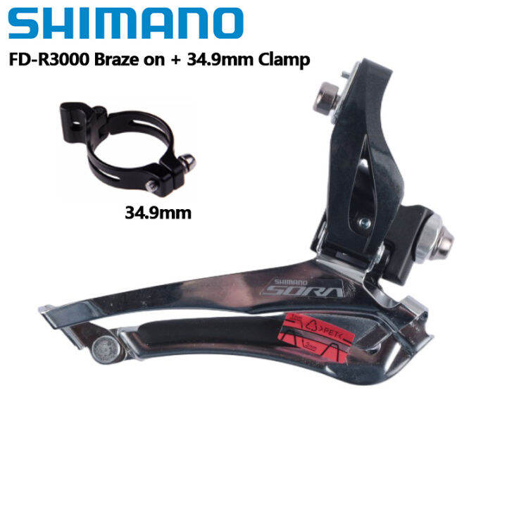 shimano-sora-fd-r3000-derailleur-depan-zed-pada-31-8mm-34-9mm-clamp-2x9-speed-จักรยานเสือหมอบ-basikal-aksesori