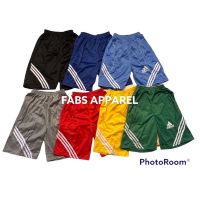 FABS APPAREL (Bundle of 6) DRIFIT SHORTS WITH 3 LINES AND WITH 2 SIDE POCKETS