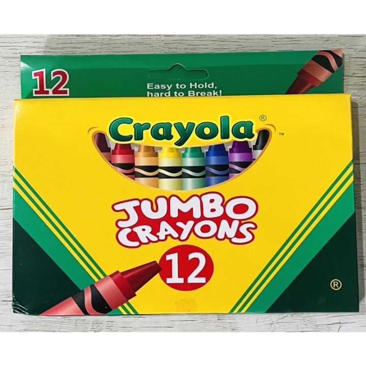 ☉jumbo crayons Crayola 12 colors | Lazada PH