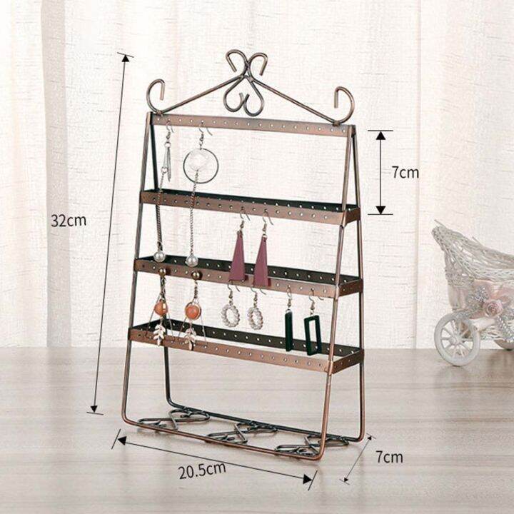 4-layer-112-holes-hold-up-to-56-pairs-stud-earring-double-side-earring-holder-stand-women-jewelry-display-stand-rack-shelf-metal