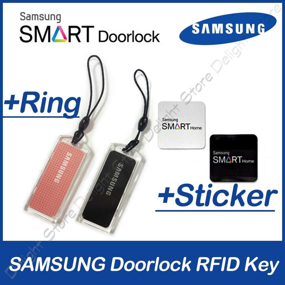 ACCESS CARD STICKER SMART RFID DIGITAL DOOR LOCKS SAMSUNG NFC KEY FOB TAG 