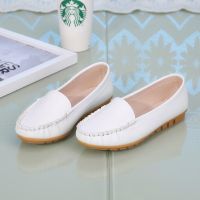 Kasut Jururawat Ringan Misi Hitam Putih Woman Nurse Shoes Flat Single Shoes