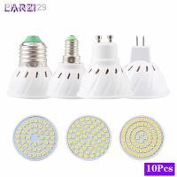 10pcs/lot E27 E14 MR16 GU10 Lampada LED Bulb AC 110V 220V Bombillas LED Lamp Spotlight 48 60 80 LEDs 2835 SMD Lampara Spot Light