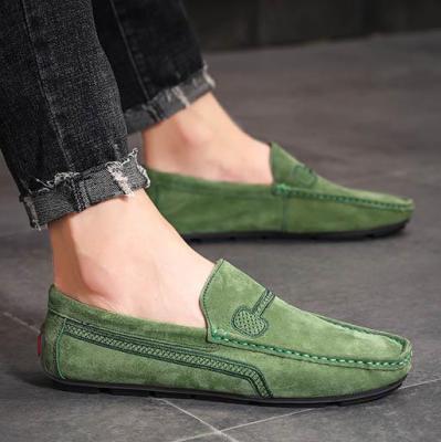 ขายดีที่สุด ioztt2023 - /♦ Designer Shoes Men Zapatos De Hombre Slip-On Leather Male Adult Driving Moccasin Soft Non-slip Loafers