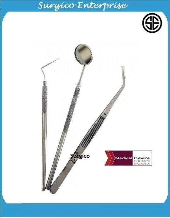 Dental Examination Set Dental Use Instruments Lazada