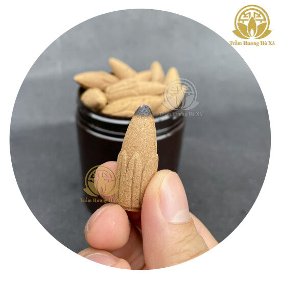 Nhang nụ sen trầm hương xông nhà tẩy uế hà xá đồ thờ cúng phong thủy - ảnh sản phẩm 2