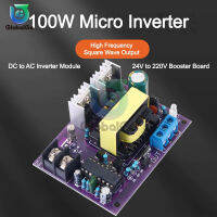 100W DC 24V เป็น AC 110V 220V Power Inverter Step Up Booster Converter หม้อแปลงไฟฟ้าสำหรับรถบ้าน Outdoor