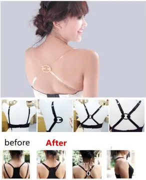 3 Pcs Invisible Bra Straps Holder Clips- Cleavage Control