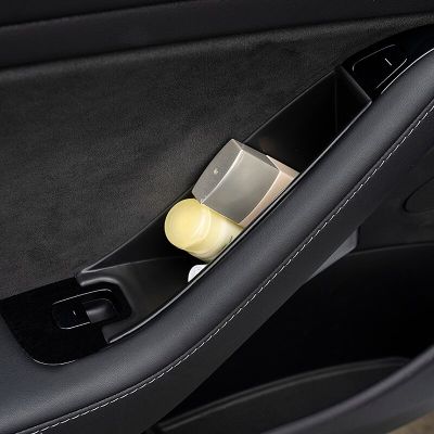 กล่องเก็บของที่เท้าแขนมือจับประตูรถยนต์ภายในอุปกรณ์เสริมสำหรับรถยนต์รุ่น3 Y 2022กล่องจัดการที่ถือที่จับประตูภายในรถยนต์