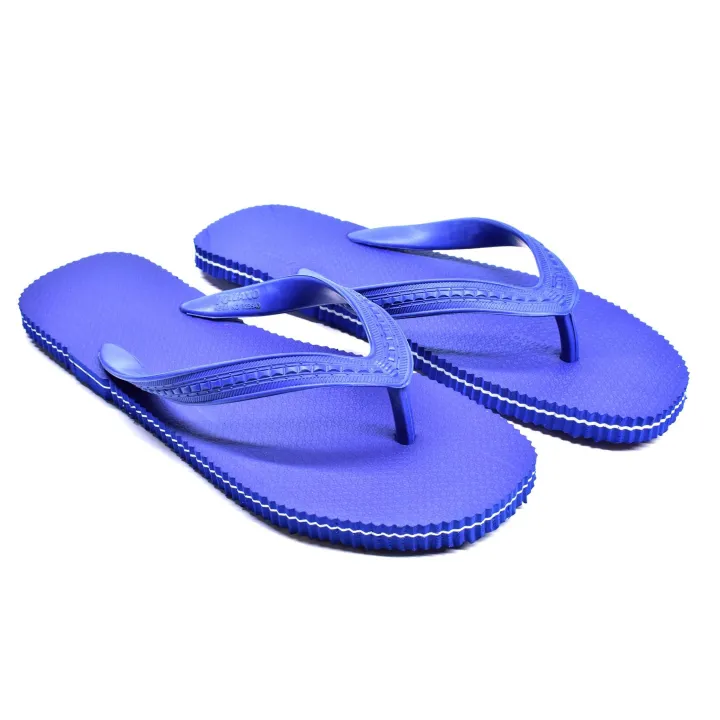 Men's 'ECO-01' Solid Color plain Flipflops in UK Sizes (Blue) | Lazada PH