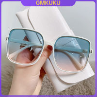 GMKUKU แว่นกันแดดป้องกันรังสี UV400 แฟชั่น กรอบใหญ่ แว่นตาสำหรับผู้หญิงและผู้ชาย กรองแสง เฉดสีจักรยาน แว่นกันแดดกันลม