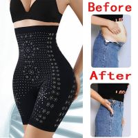 ② เอวสูง Body Shaper กางเกงควบคุม Body Slimming Shapewear Girdle ชุดชั้นในเอวเทรนเนอร์โยคะ Sports