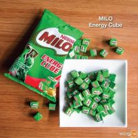 Milo Cube ไมโลอัดก้อน ไมโลอัดเม็ด  อมอร่อยเคี้ยวเพลิน 100ก้อน/ห่อ