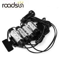 [ANYA Auto Parts] Roadsun Auto Parts 4 In1 Soles Ambient Light Car LED Mood Light ไฟตกแต่งภายในไฟเท้าภายในรถจัดแต่งทรงผม